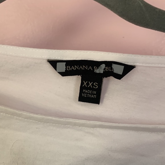 White banana republic top simply size xxs - Picture 2 of 7